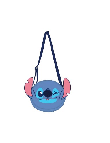 Borsetta tracollina peluche con orecchie - Stitch