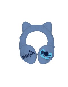 Paraorecchie in peluche 3D con orecchie - Stitch