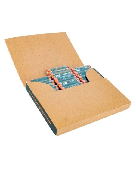 Blister 24 batterie alcaline Stilo AA Uniross Industrial – 3 cf. x 8 pezzi