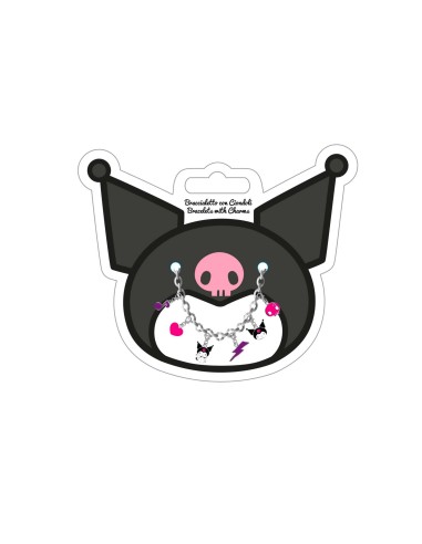 Braccialetto con charms removibili - Kuromi
