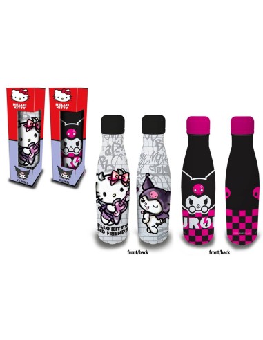 Borraccia termica 500 ML - Caldo/Freddo - Hello Kitty / Kuromi