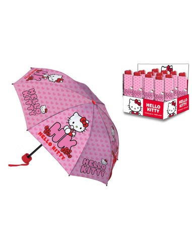 Ombrello richiudibile pieghevole 52/8 - Hello Kitty