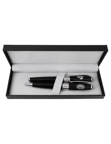 Set penna roller e penna sfera in astuccio regalo - AC Milan