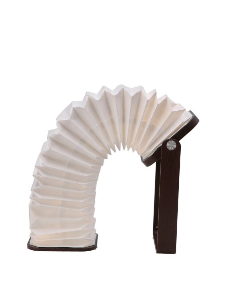 Lampada origami ricaricabile e modulabile Cm. 13x5x24