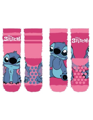 Set 2 Calzini antiscivolo Tg- 23/26 – 27/30 – 31/34 – Stich Girl