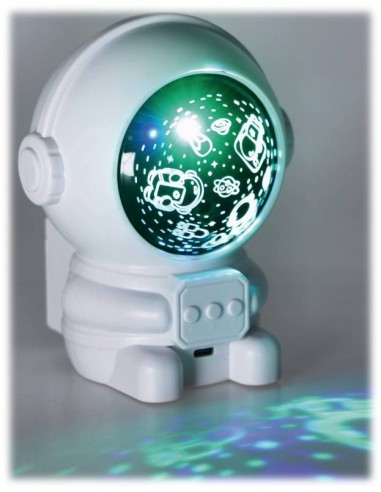 Lampada con proiettore led "Astronauta" Cm. 11x14