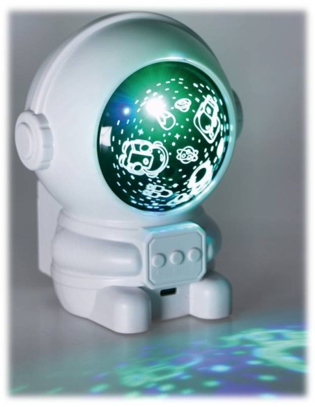 Lampada con proiettore led "Astronauta" Cm. 11x14