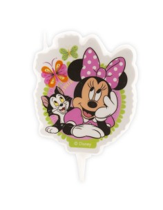 Candelina per torta 2D Cm. 7,5 - Minnie