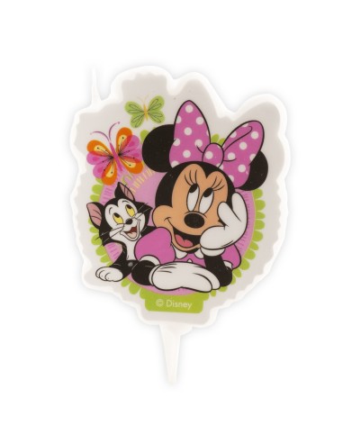 Candelina per torta 2D Cm. 7,5 - Minnie
