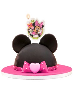 Candelina per torta 2D Cm. 7,5 - Minnie 2