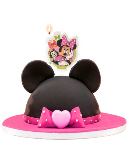 Candelina per torta 2D Cm. 7,5 - Minnie