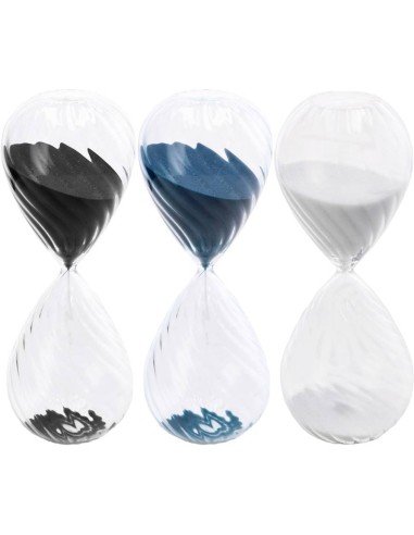 Clessidra in vetro «Color» - 30 minuti - Cm. 8x20 – Modelli assortiti