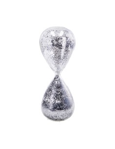 Clessidra in vetro «Oro&Argento» Cm. 9x25 – Modelli assortiti 2