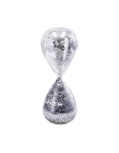 Clessidra in vetro «Oro&Argento» Cm. 9x25 – Modelli assortiti