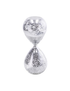 Clessidra in vetro «Oro&Argento» Cm. 8x20 – Modelli assortiti 2
