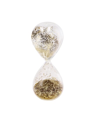 Clessidra in vetro «Oro&Argento» Cm. 8x20 – Modelli assortiti