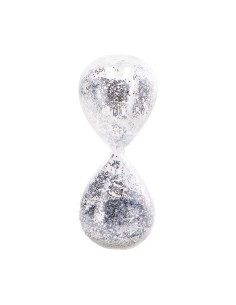Clessidra in vetro «Oro&Argento» Cm. 6,5x16 – Modelli assortiti 2