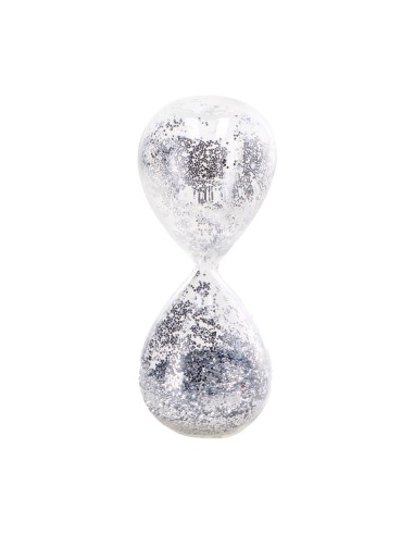 Clessidra in vetro «Oro&Argento» Cm. 6,5x16 – Modelli assortiti