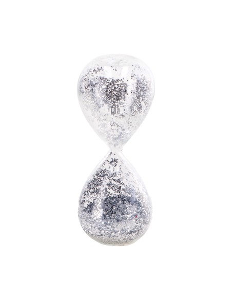 Clessidra in vetro «Oro&Argento» Cm. 6,5x16 – Modelli assortiti