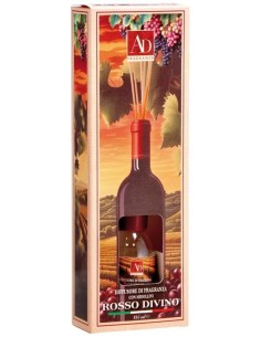 Diffusore essenze 125 ML con midollini - Rosso divino