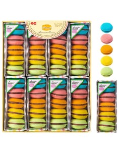 Set 5 gomme per cancellare 3D «Macaron