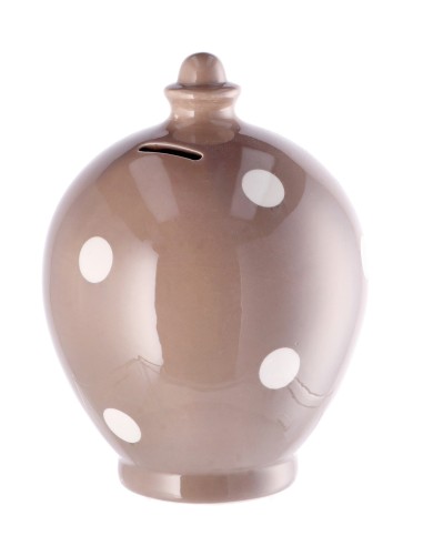 Salvadanaio ceramica classico colorato Cm. 12x15 – Modelli assortiti