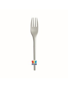 Forchette Ecolor Compostabili Cm. 16 - Cf. 20 pezzi - Argento Matt
