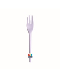 Forchette Ecolor Compostabili Cm. 16 - Cf. 20 pezzi - Lilla