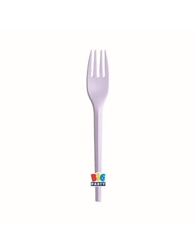 Forchette Ecolor Compostabili Cm. 16 - Cf. 20 pezzi - Lilla