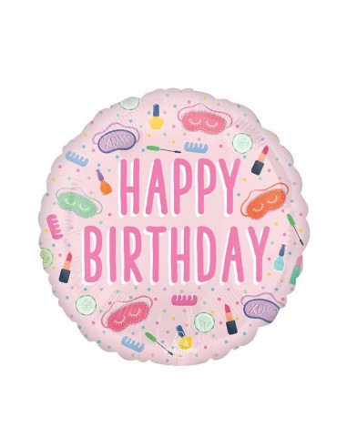 Palloncino mylar 18" Cm. 45 - Happy Birthday SPA