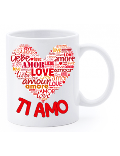 Tazza mug ceramica in scatola - Ti amo
