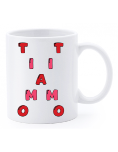 Tazza mug ceramica in scatola - Ti amo 2