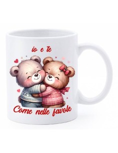 Tazza mug ceramica in scatola - Io e te come nelle favole
