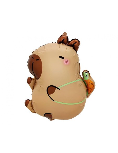 Palloncino mylar sagomato Cm. 44x38 – Capibara