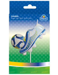 Candelina per torta Scarpino Calcio 2
