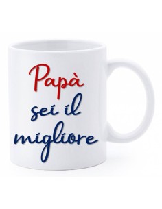 Tazza mug ceramica con scatola - Papà sei il migliore