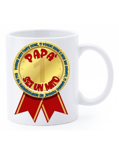 Tazza mug ceramica con scatola - Papà sei un mito
