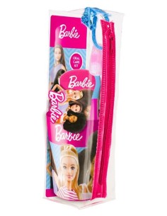 Pochette con spazzolino da denti + dentifricio + bicchiere - Barbie 2