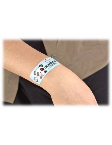 Scatola latta porta cerotti con 12 cerotti - Panda