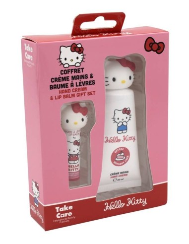 Set regalo con crema mani 3D e balsamo labbra 3D - Hello Kitty