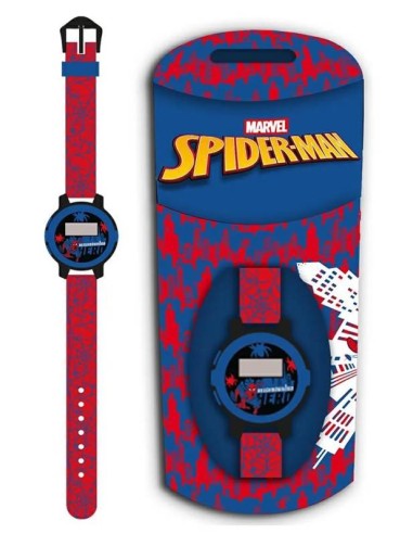 Orologio da polso digitale in salvadanaio latta – Spiderman