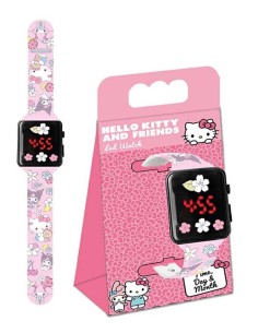 Orologio da polso digitale a led stile smartwatch - Hello Kitty