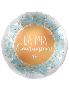 Palloncino mylar 18" Cm. 43 - Rotondo - La mia Comunione