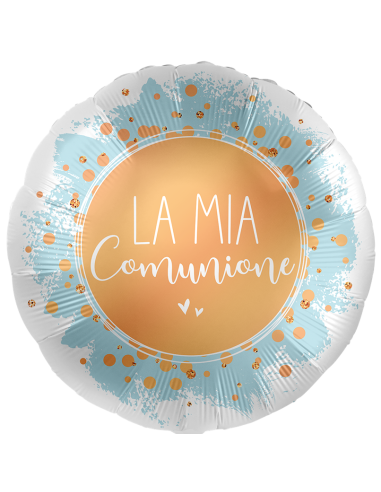 Palloncino mylar 18" Cm. 43 - Rotondo - La mia Comunione