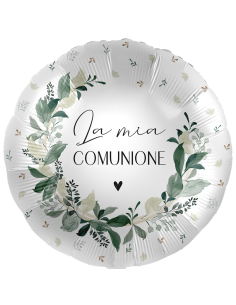 Palloncino mylar 18" Cm. 43 - Rotondo - La mia Comunione