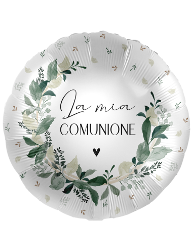 Palloncino mylar 18" Cm. 43 - Rotondo - La mia Comunione