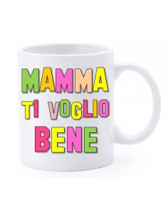 Tazza mug ceramica in scatola - Mamma ti voglio bene