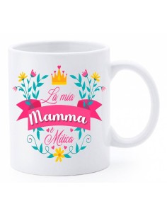 Tazza mug ceramica in scatola - La mia mamma è mitica