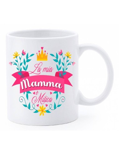 Tazza mug ceramica in scatola - La mia mamma è mitica