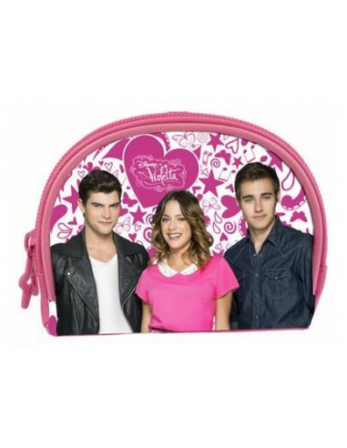 Portaspicci ovale con zip Violetta...